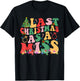Last Christmas As A Miss Women Engaged Engagement Party T-Shirt - T-Shirt | Black