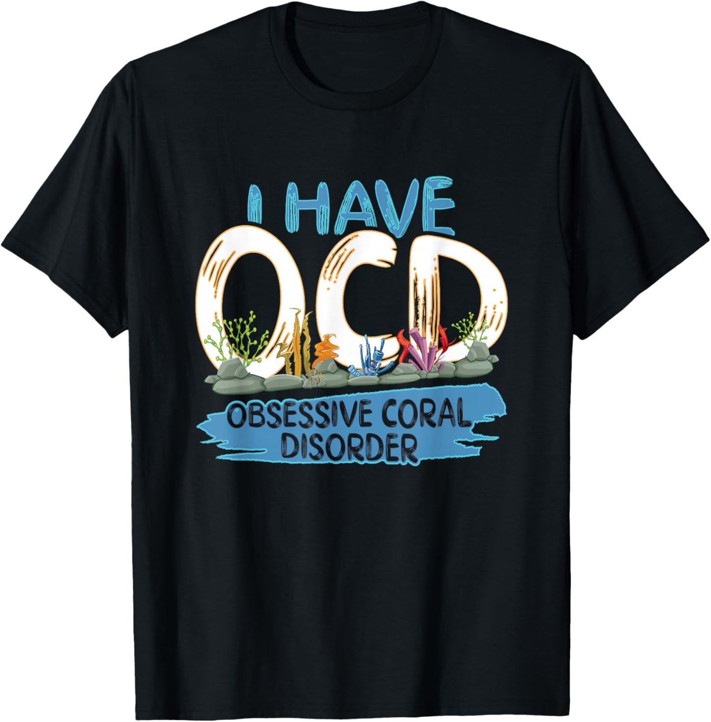 Coral Lover Meme for a Coral Diver T-Shirt - T-Shirt | Black