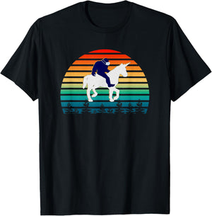 Bigfoot Riding Unicorn Women Kids T-Shirt - T-Shirt | Black
