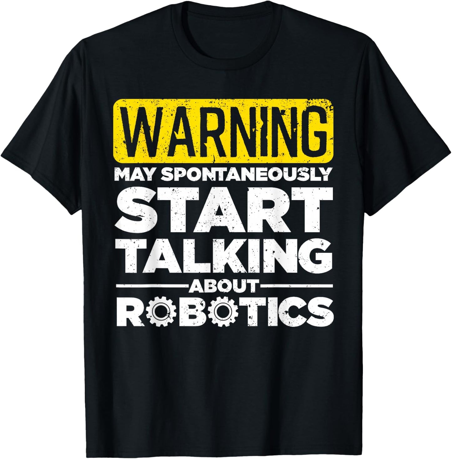 Funny Robotics Art Women Robotics Engineer Robots T-Shirt - T-Shirt | Black