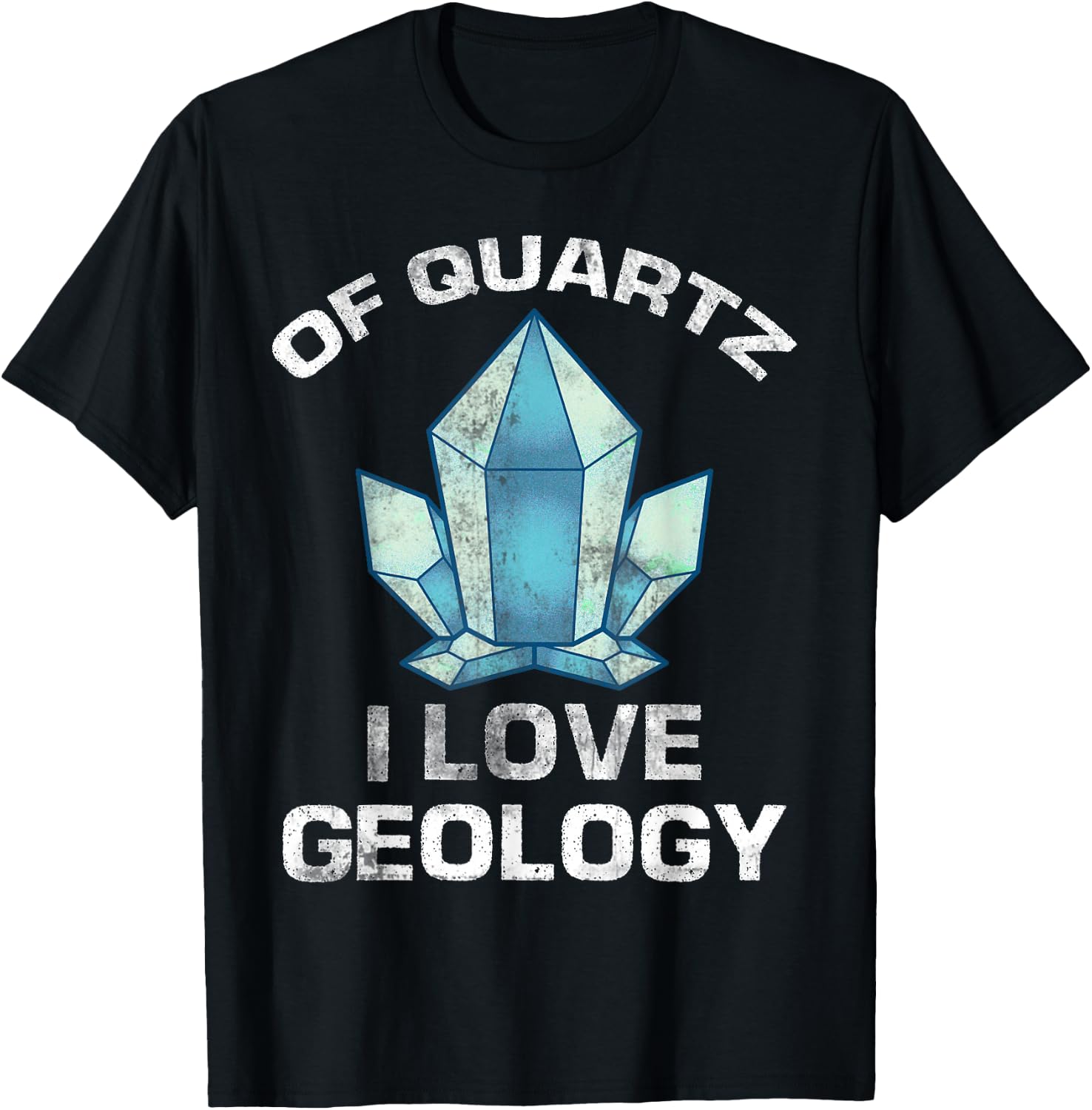 Stone Nerd Rock Love Valentine's Day Gift Geology T-Shirt - T-Shirt | Black