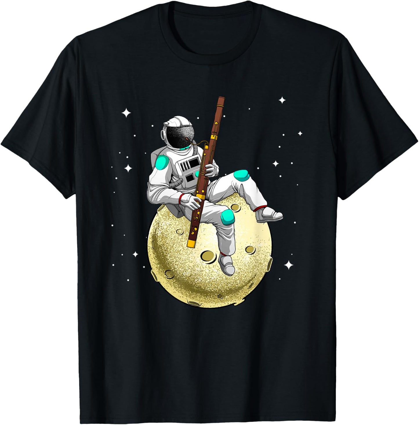 Cool Bassoon Design Women Bassoonist Bassoon Player T-Shirt - T-Shirt | Black