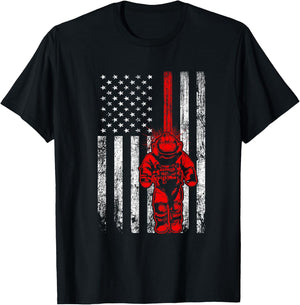 US Flag EOD Tech T-Shirt - T-Shirt | Black