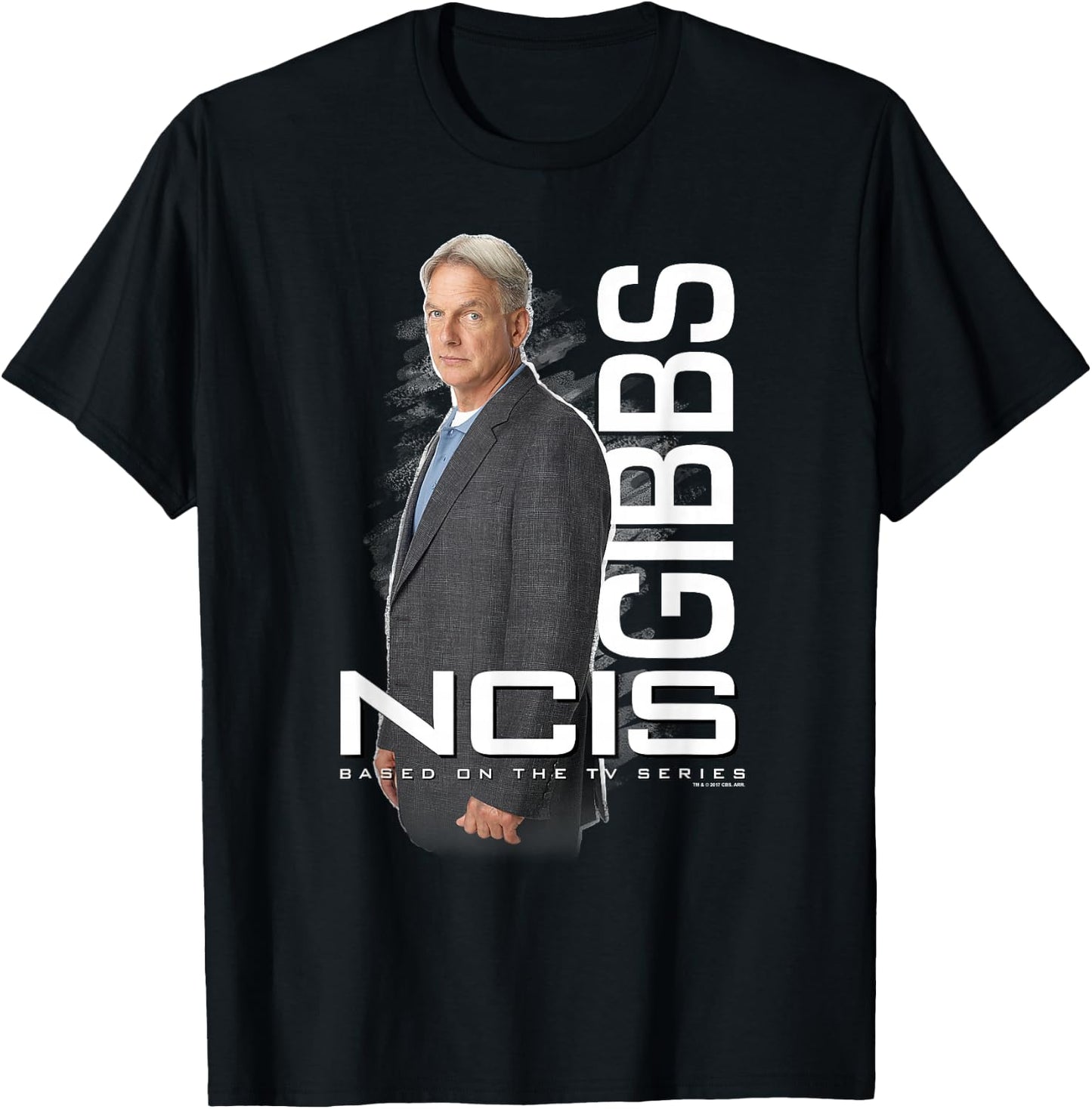 NCIS Gibbs Headshot T-Shirt - T-Shirt | Black