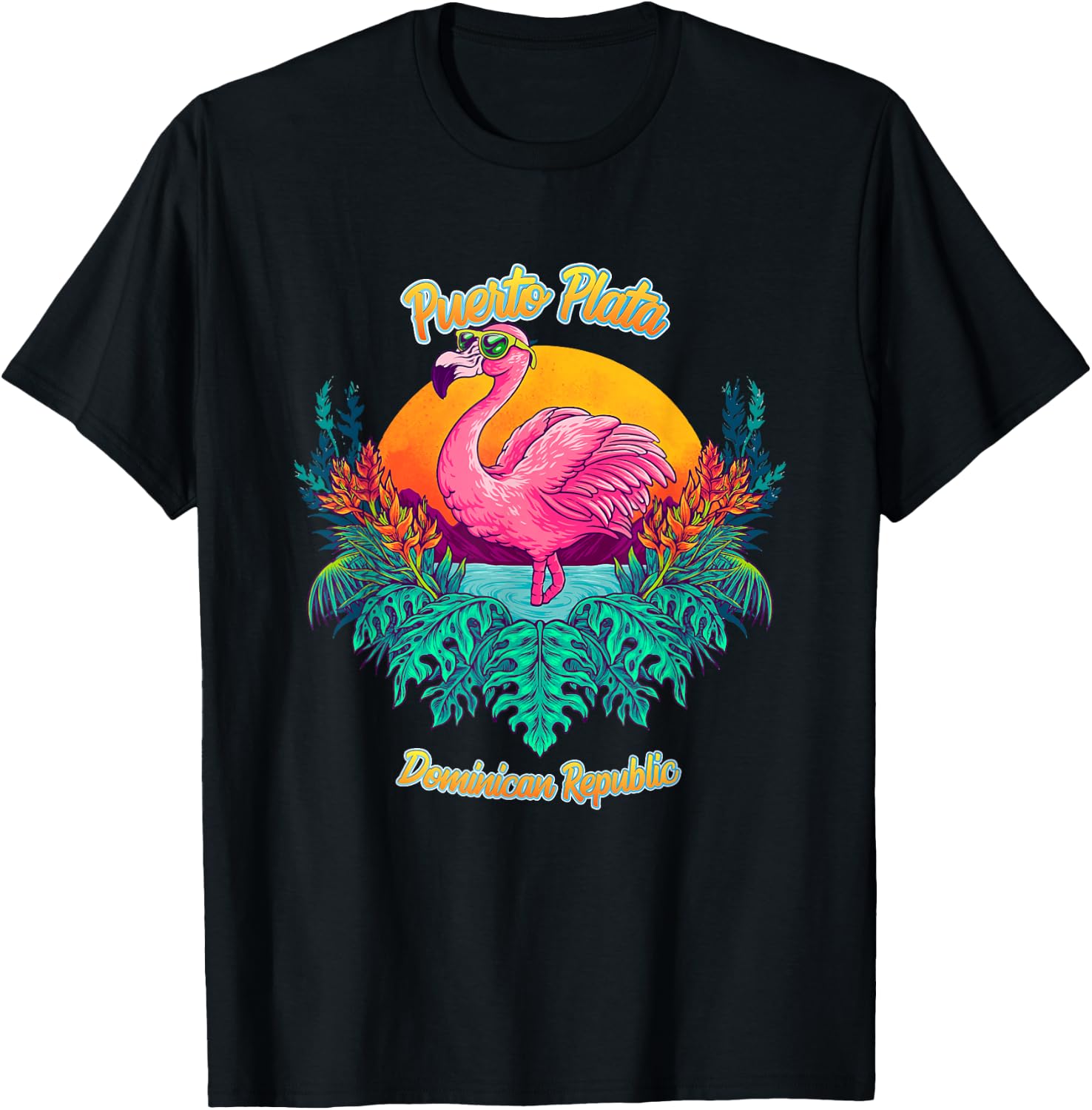 Puerto Plata Souvenir - Dominican Republic Reminder T-Shirt - T-Shirt | Black