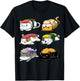 Sushi Cats Sushi Lover Cat Lover Kawaii Anime Neko T-Shirt - T-Shirt | Black