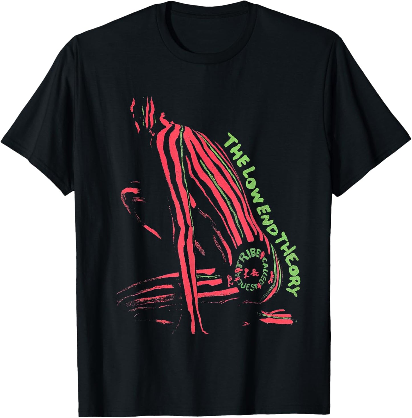 A Tribe Called Quest Official Low End Theory T-Shirt - T-Shirt | Black