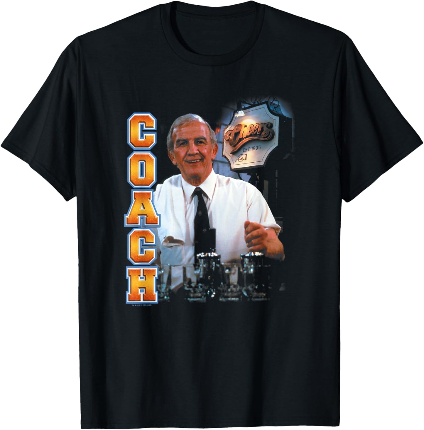 Cheers Coach T-Shirt - T-Shirt | Black