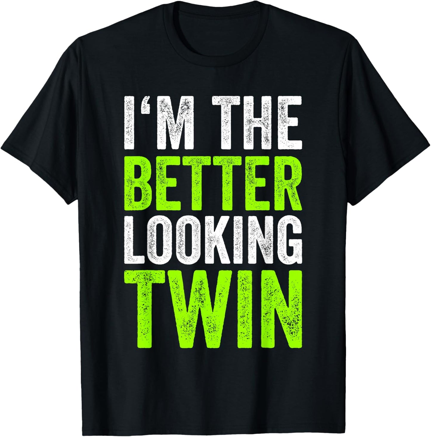 Twin Shirt Birthday Gift Sibling Twin T-Shirt - T-Shirt | Black