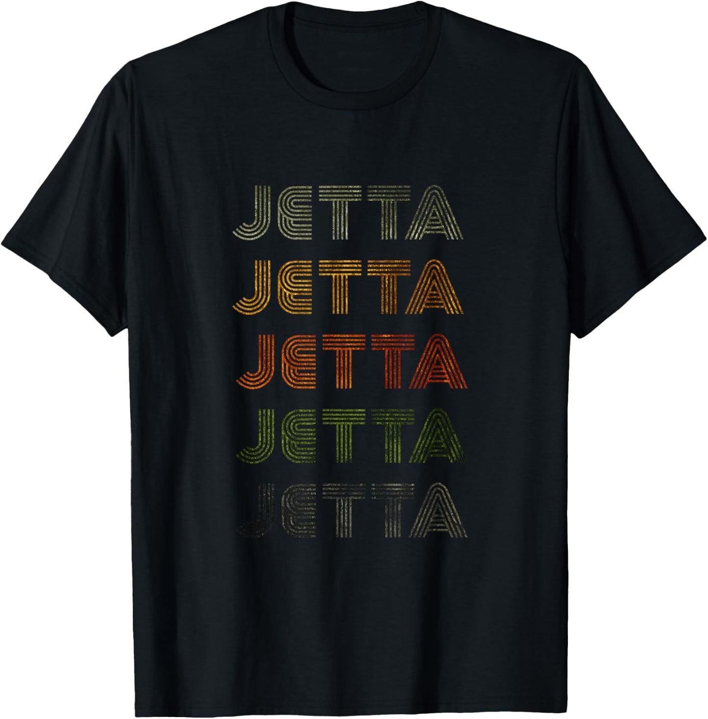 Love Heart Jetta Grunge/Vintage Style Black Jetta T-Shirt - T-Shirt | Black