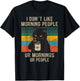 I Hate Morning People And Mornings And People Coffee Cat T-Shirt - T-Shirt | Black