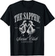 The Sapphic Tendencies Social Club LGBT Gay Lesbian Pride T-Shirt - T-Shirt | Black