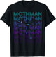 Mothman Cryptid Cryptozoology Retro T-Shirt - T-Shirt | Black