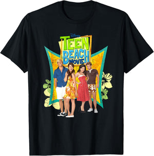 Disney Channel Teen Beach Movie Cast Small T-Shirt - T-Shirt | Black