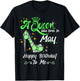 A Queen was Born in May Happy Birthday To Me High Heel T-Shirt - T-Shirt | Black