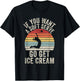 Retro If You Want A Soft Serve Go Get Ice Cream Volleyball T-Shirt - T-Shirt | Black