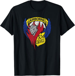 American Marauder: 504th Airborne Devils T-Shirt - T-Shirt | Black
