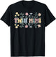 Twin Mimi Grandma Groovy Mimi Of Twins T-Shirt - T-Shirt | Black