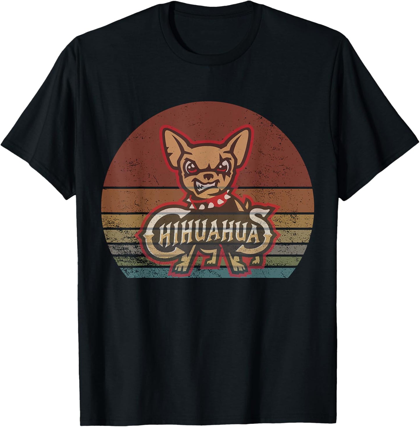 Retro 80's Chihuahua,Chihuahua Lover for Kids T-Shirt - T-Shirt | Black