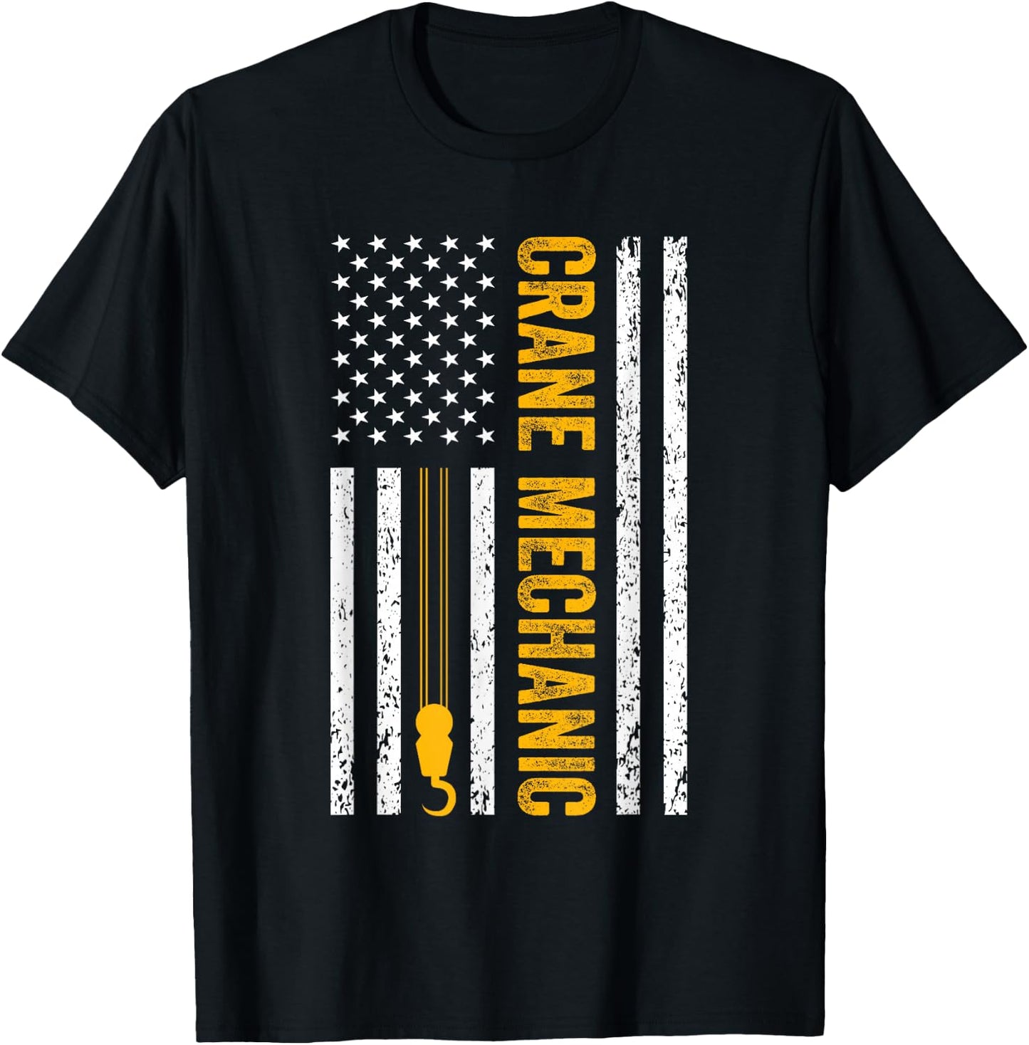 Crane Mechanic Design Women T-Shirt - T-Shirt | Black