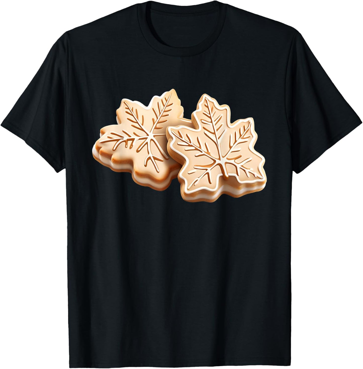 Maple Creme Cookie T-Shirt - T-Shirt | Black