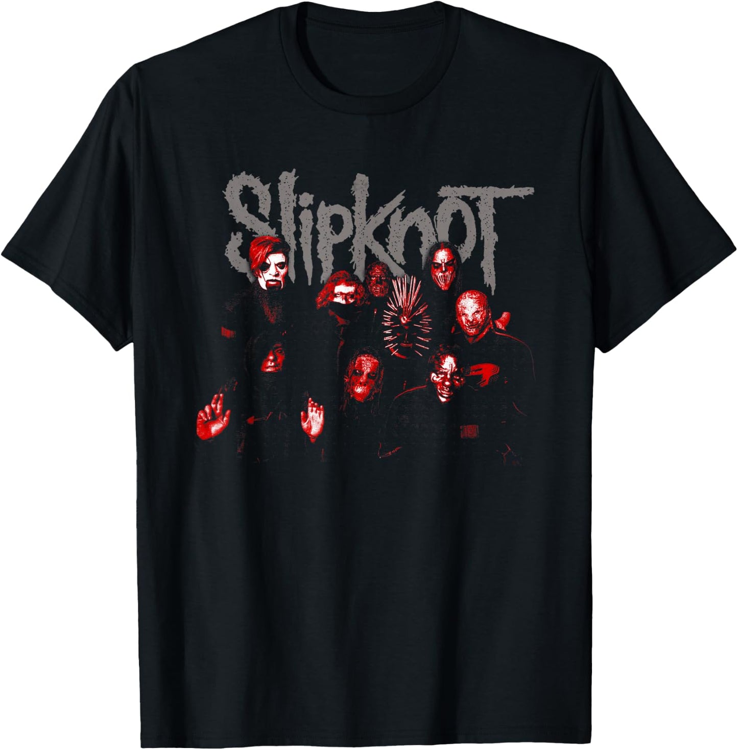 Slipknot Official We Are Not Your Kind Red Title T-Shirt - T-Shirt | Black