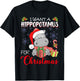 I Want A Hippopotamus For Christmas Xmas Hippo for Kid Women T-Shirt - T-Shirt | Black