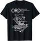 ORD Ground Map T-Shirt - T-Shirt | Black