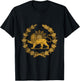 Shir o Khorshid, Lion and Sun, Symbol of Persia T-Shirt - T-Shirt | Black