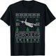C-130J Ugly Christmas T-Shirt - T-Shirt | Black