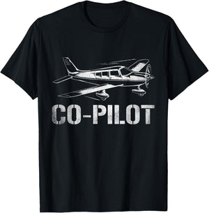 Co Pilot T-Shirt - T-Shirt | Black