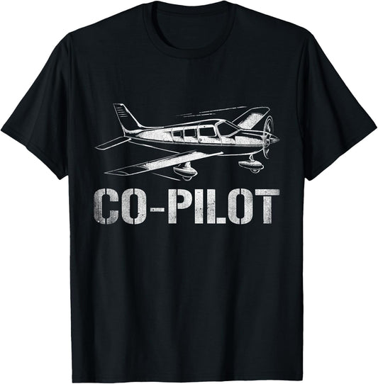 Co Pilot T-Shirt - T-Shirt | Black