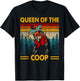 Queen of the coop vintage T-Shirt - T-Shirt | Black