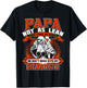 Papa not as lean but still as mean so don't mess with shirt T-Shirt - T-Shirt | Black