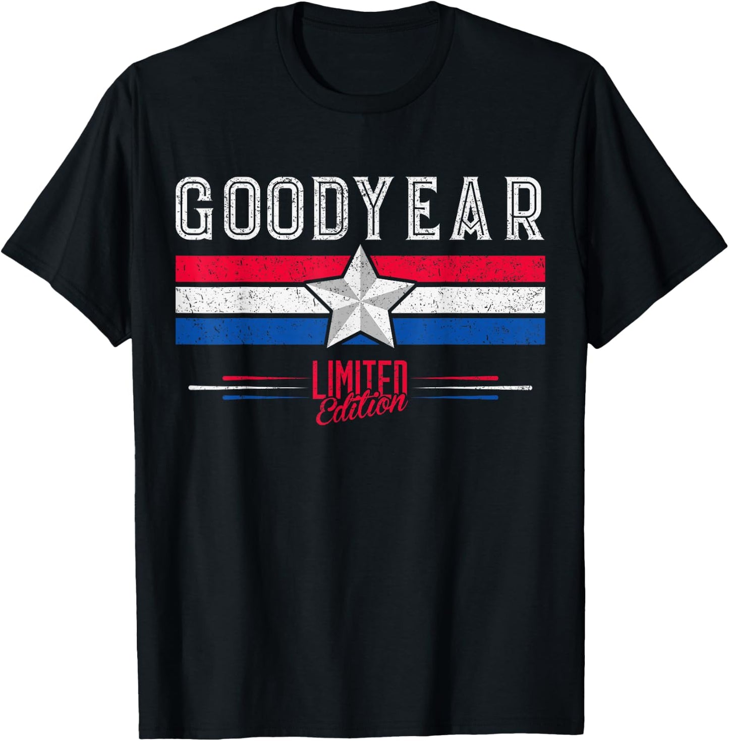 Goodyear Retro Vintage Shirt Gift Women Men Kids T-Shirt - T-Shirt | Black