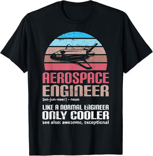 Aerospace Engineer Funny Rocket Science T-Shirt - T-Shirt | Black