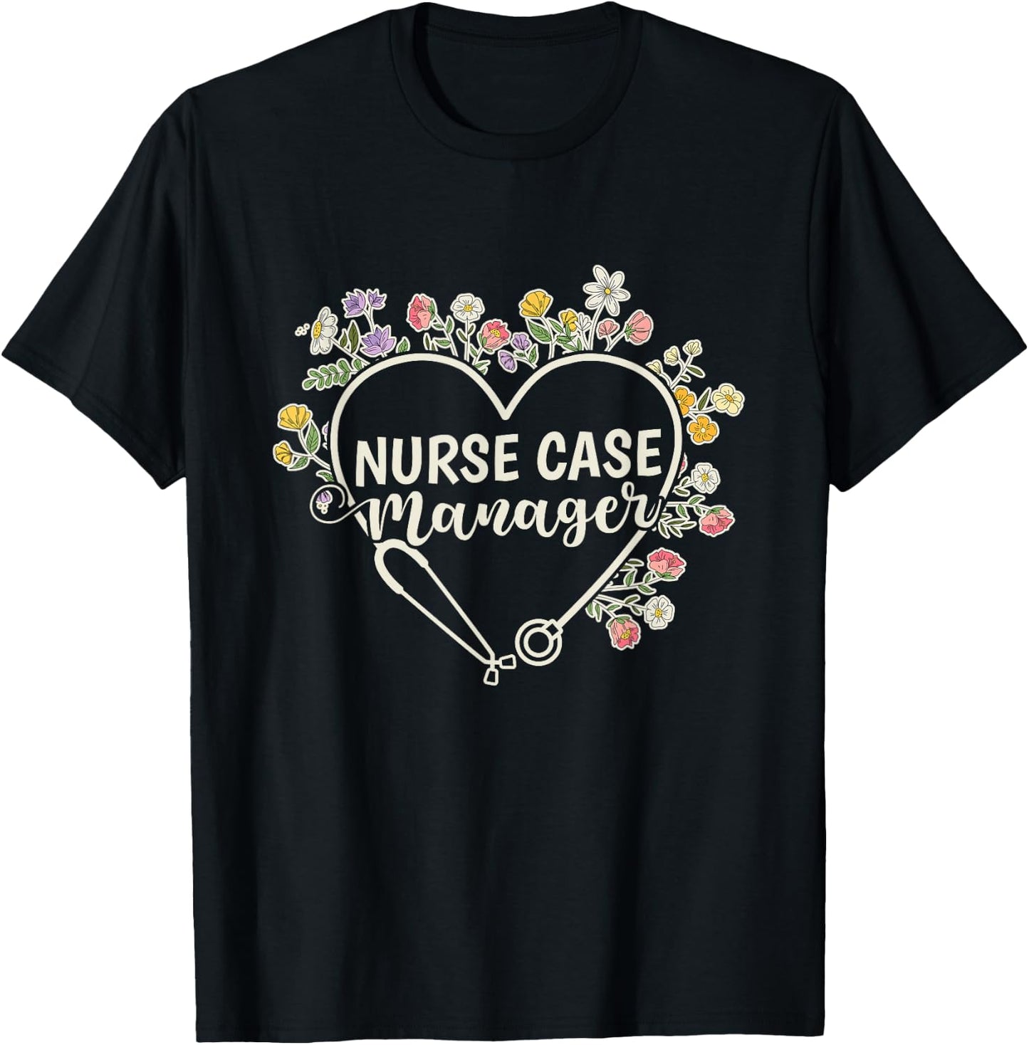 Registered Nurse Case Manager T-Shirt - T-Shirt | Black