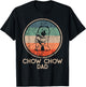 Chow Chow Dog - Vintage Chow Chow Dad Women T-Shirt - T-Shirt | Black