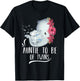 Auntie To Be Of Twins Twin Baby Boys Elephant Baby Shower T-Shirt - T-Shirt | Black