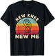 Knee Replacement Recovery New Knee New Me Small T-Shirt - T-Shirt | Black