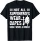 Jesus is My Superhero Christian Kids Cute Powerful Love God T-Shirt - T-Shirt | Black