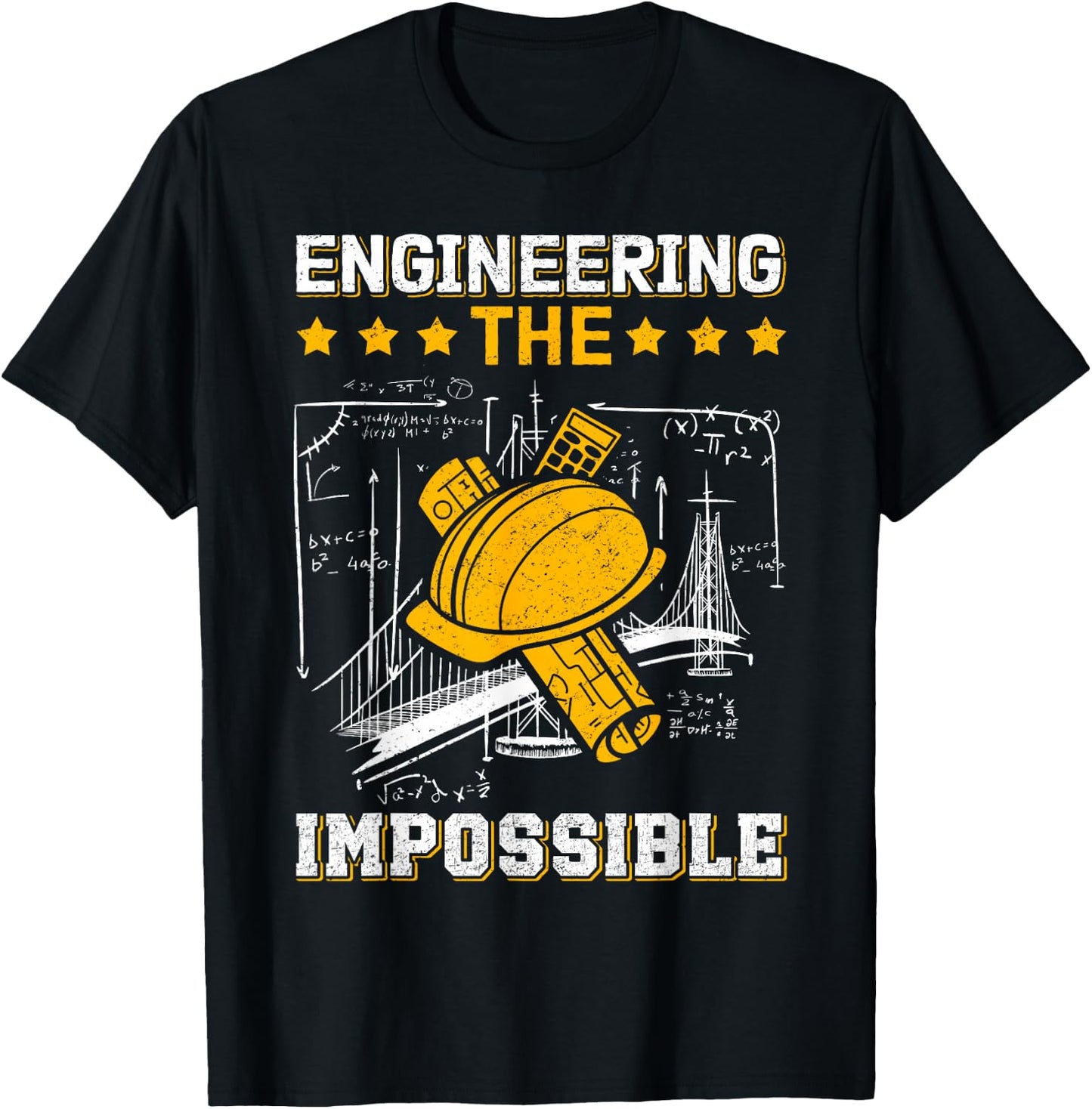 Civil Engineer Design Men Student Woman Mechanical T-Shirt - T-Shirt | Black