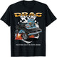 Funny Drag Racing Shirt | Motor Racing Mechanics Dragster T-Shirt - T-Shirt | Black