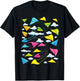 Cool Kids Paper Plane | Funny Origami Plane Gift T-Shirt - T-Shirt | Black