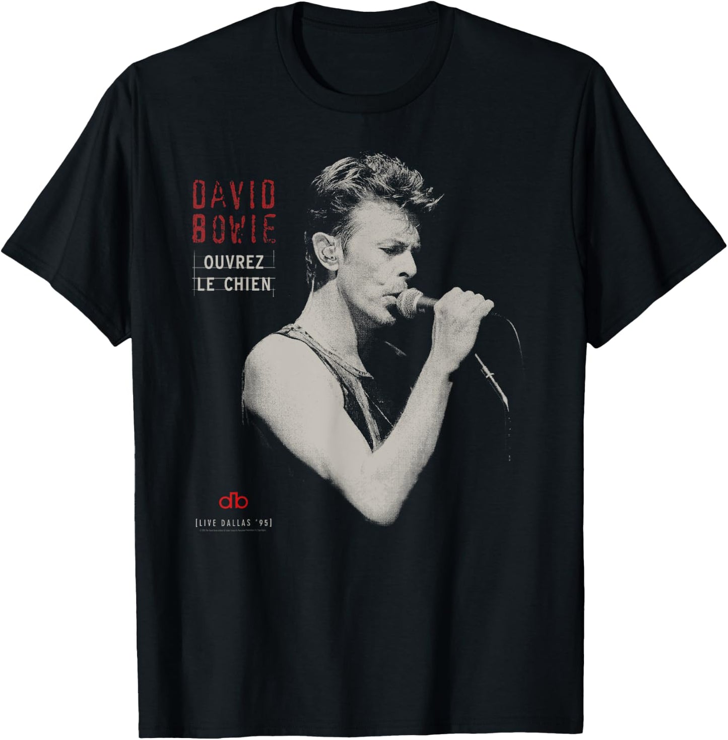 David Bowie - Louvrez Le Chien T-Shirt - T-Shirt | Black