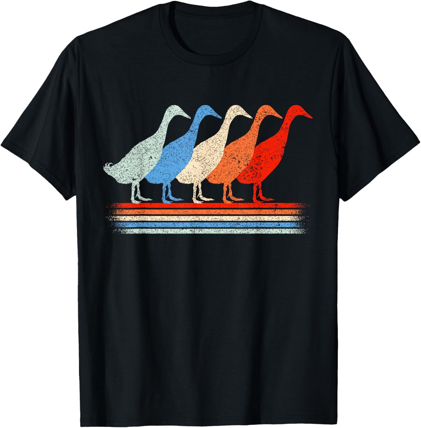 Runner duck lovers runner ducks T-Shirt - T-Shirt | Black