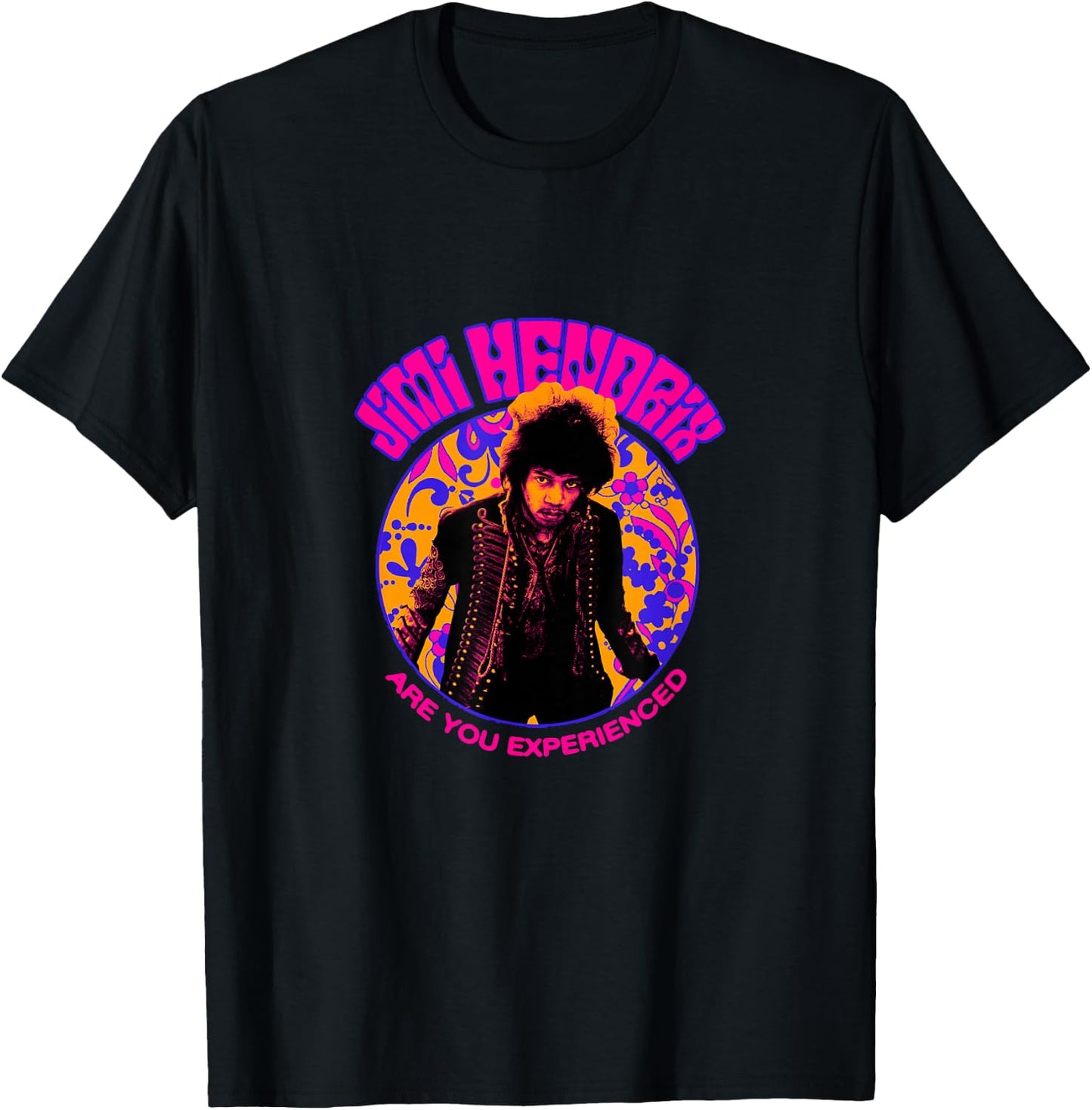 Jimi Hendrix Are You Experienced T-Shirt - T-Shirt | Black