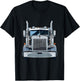 Semi Truck Driver T-Shirt - T-Shirt | Black