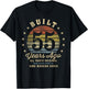 Built 55 Years Ago - All Parts Original Gifts 55th Birthday T-Shirt - T-Shirt | Black