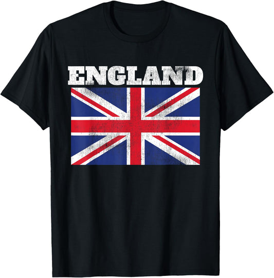 England Flag Pride Women youth Gift T-Shirt - T-Shirt | Black